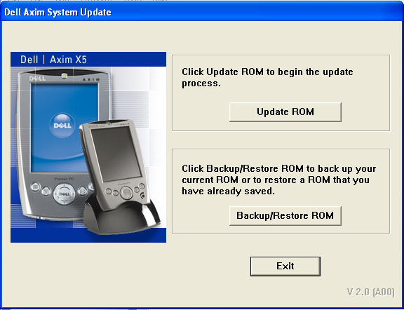 Axim X5 Update