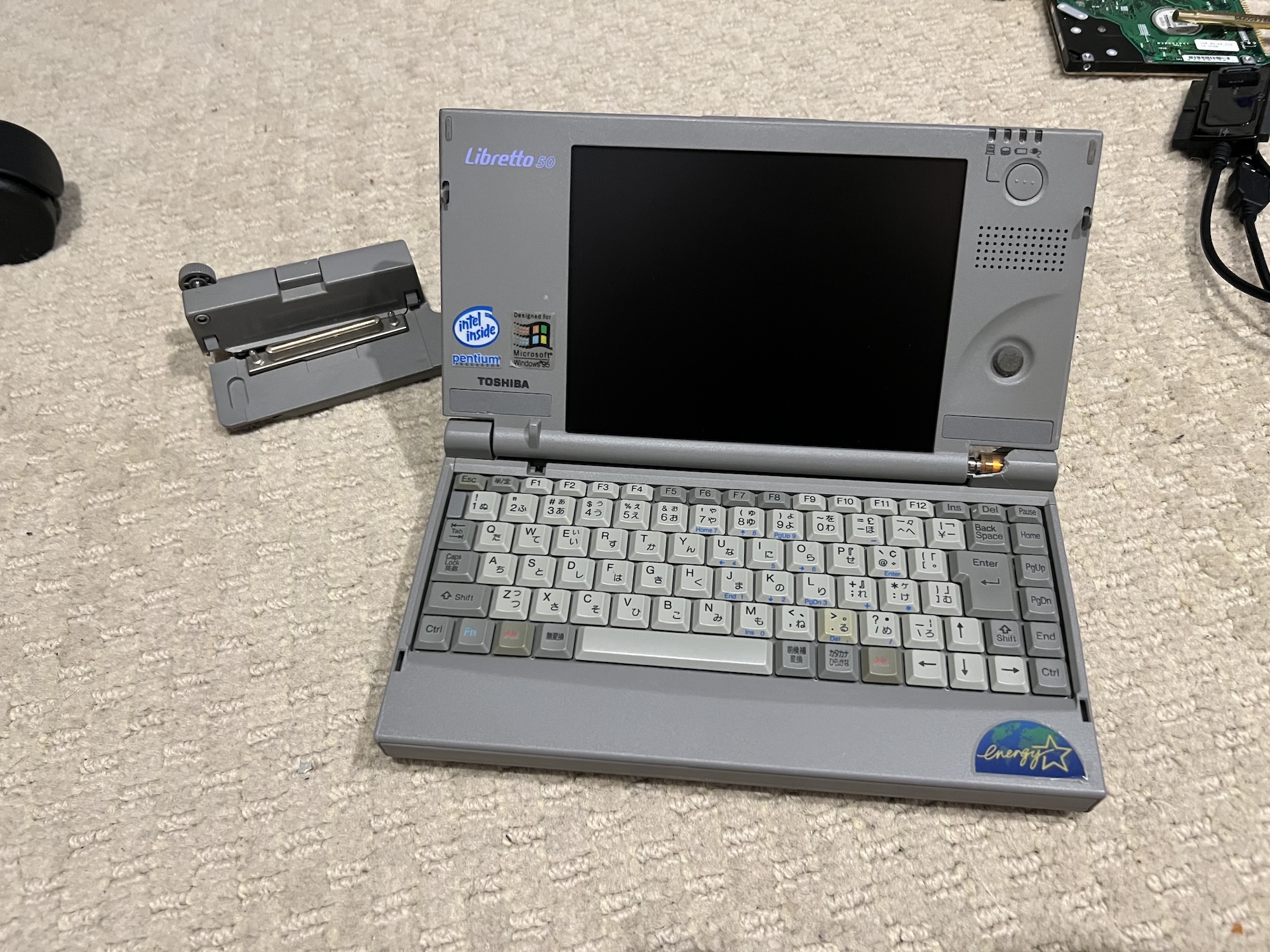 Toshiba Libretto 50 3D Printed Case and BIOS Restore